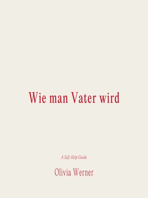 cover image of Wie man Vater wird
